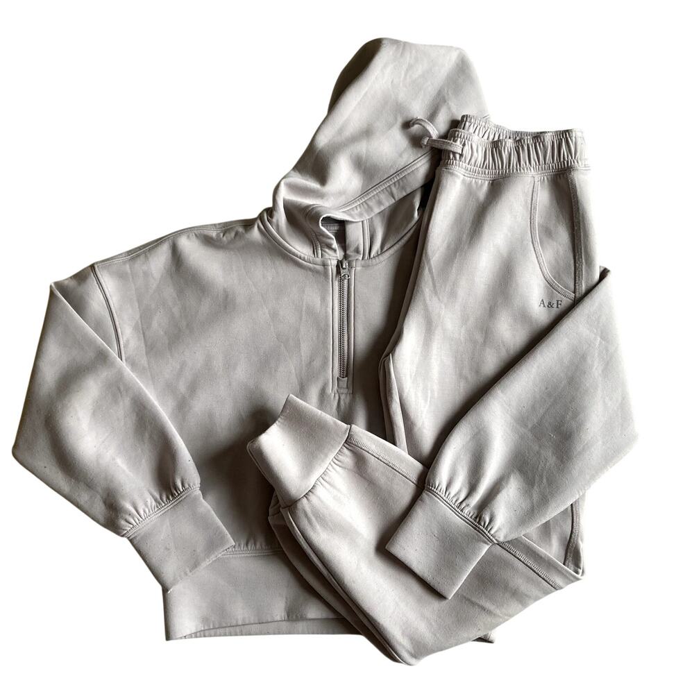 Abercrombie & Fitch YPB Activewear Hoodie Jogger Set 9/10